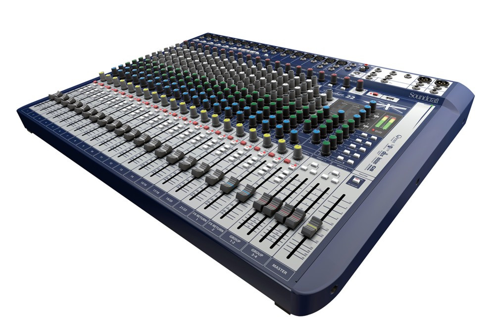 Hlavní obrázek Mixážní pulty s efektem SOUNDCRAFT Signature 22