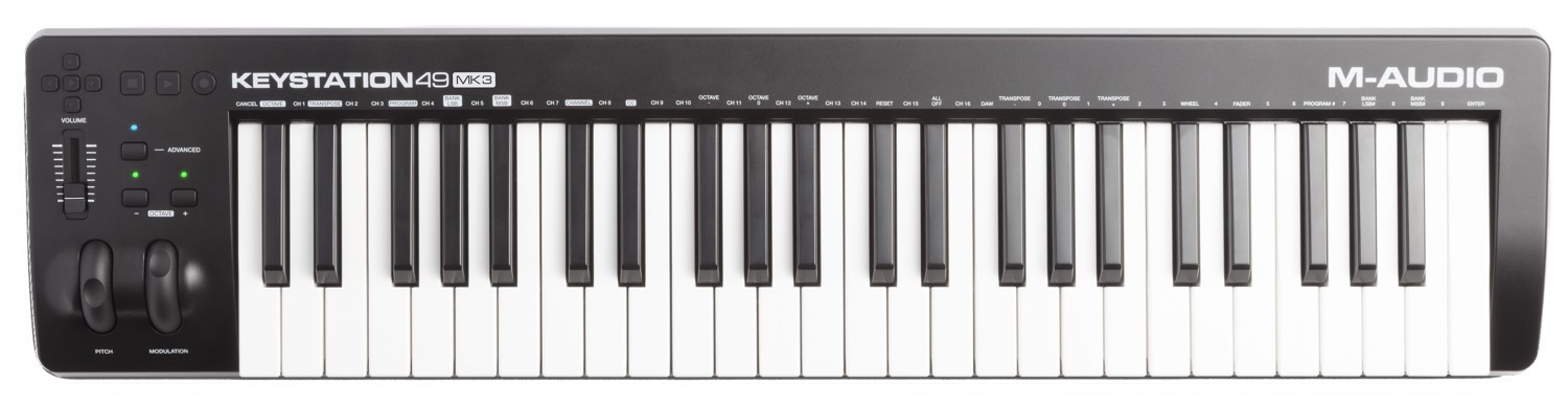 Hlavní obrázek MIDI keyboardy M-AUDIO Keystation 49 MK3