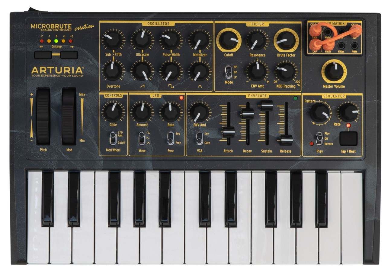 Hlavní obrázek Syntezátory, varhany, virtuální nástroje ARTURIA MicroBrute Creation Edition