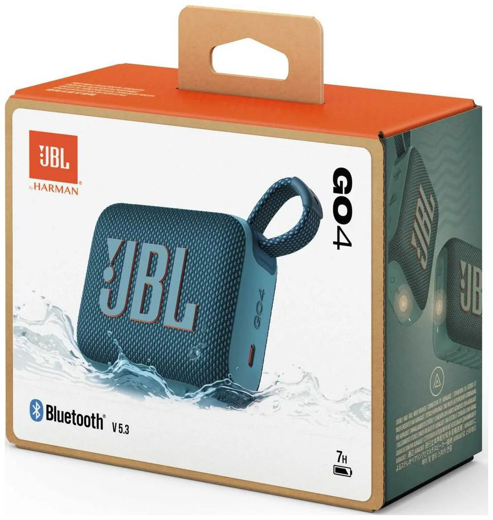 Galerijní obrázek č.6 Přenosné (na ven, na cesty) JBL GO4 Blue