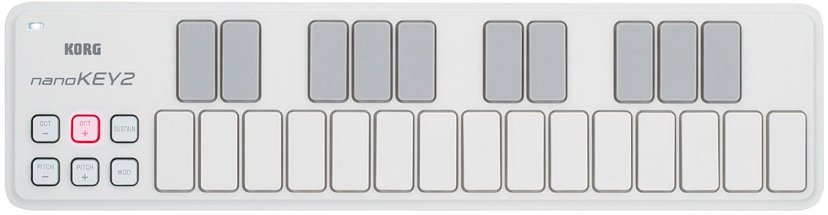 Hlavní obrázek MIDI keyboardy KORG NANOKey2 WH