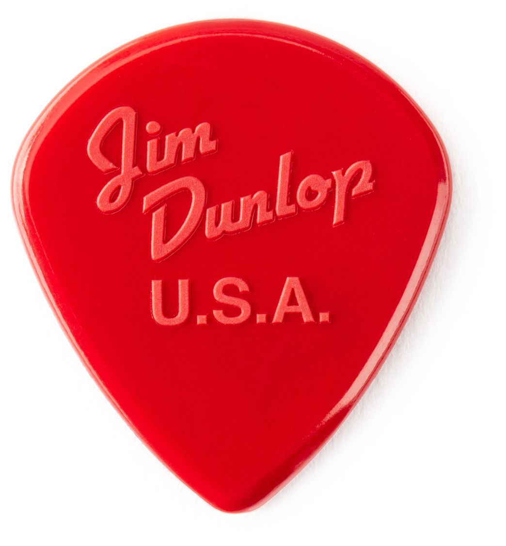 Galerijní obrázek č.2 Tvrdost do 2.0 DUNLOP Rock III Nylon Custom Jazz III Pick 1.38 mm 24 ks