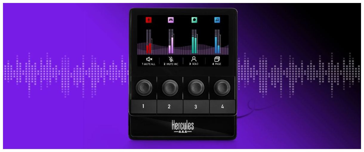 Galerijní obrázek č.9 Příslušenství záznamové techniky HERCULES DJ STREAM 100