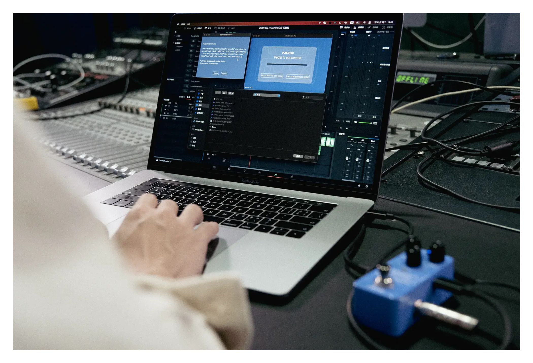 Galerijní obrázek č.5 Looper NUX NDL-3 Hook Drum & Loop