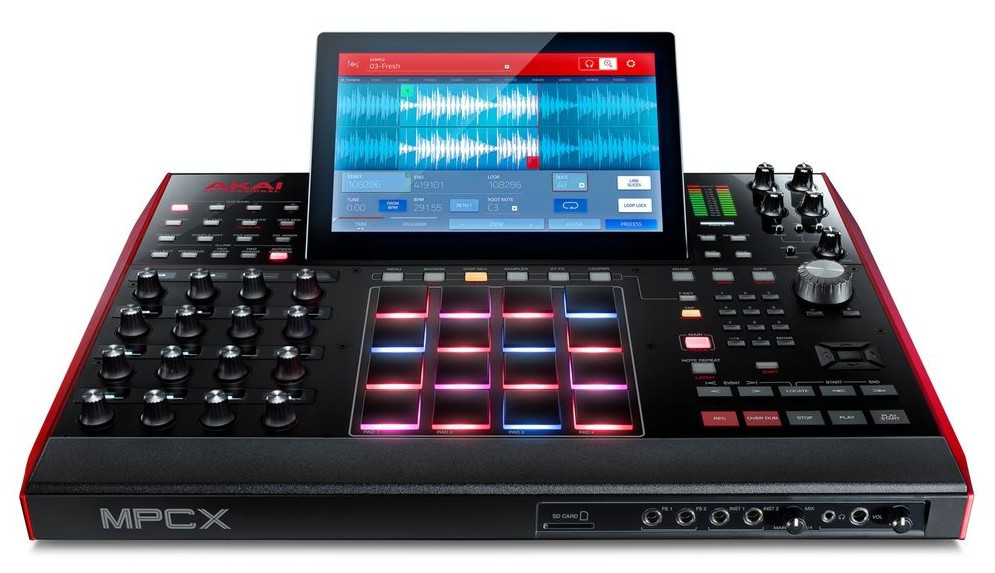 Hlavní obrázek MIDI kontrolery AKAI MPC X
