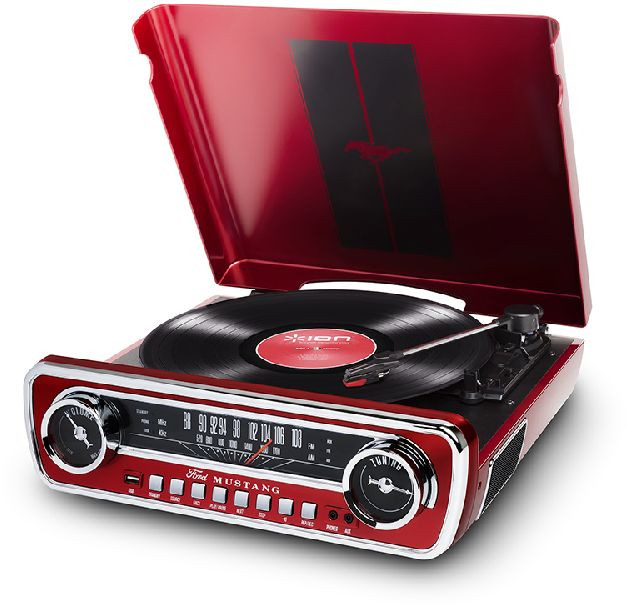 Hlavní obrázek Se zabudovanými reproduktory ION Mustang Lp Red