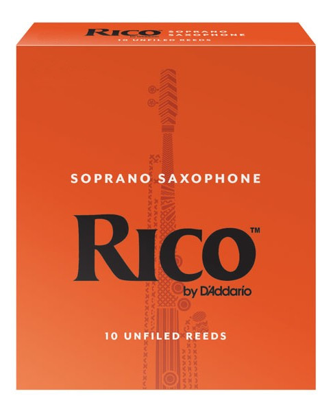 Hlavní obrázek Soprán saxofon RICO RIA1015 Soprano Saxophone Reeds 1.5 - 10 Box
