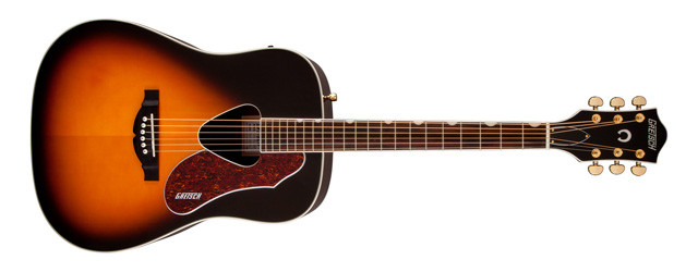 Hlavní obrázek Dreadnought GRETSCH G5024E Rancher, Rosewood Fingerboard - Sunburst