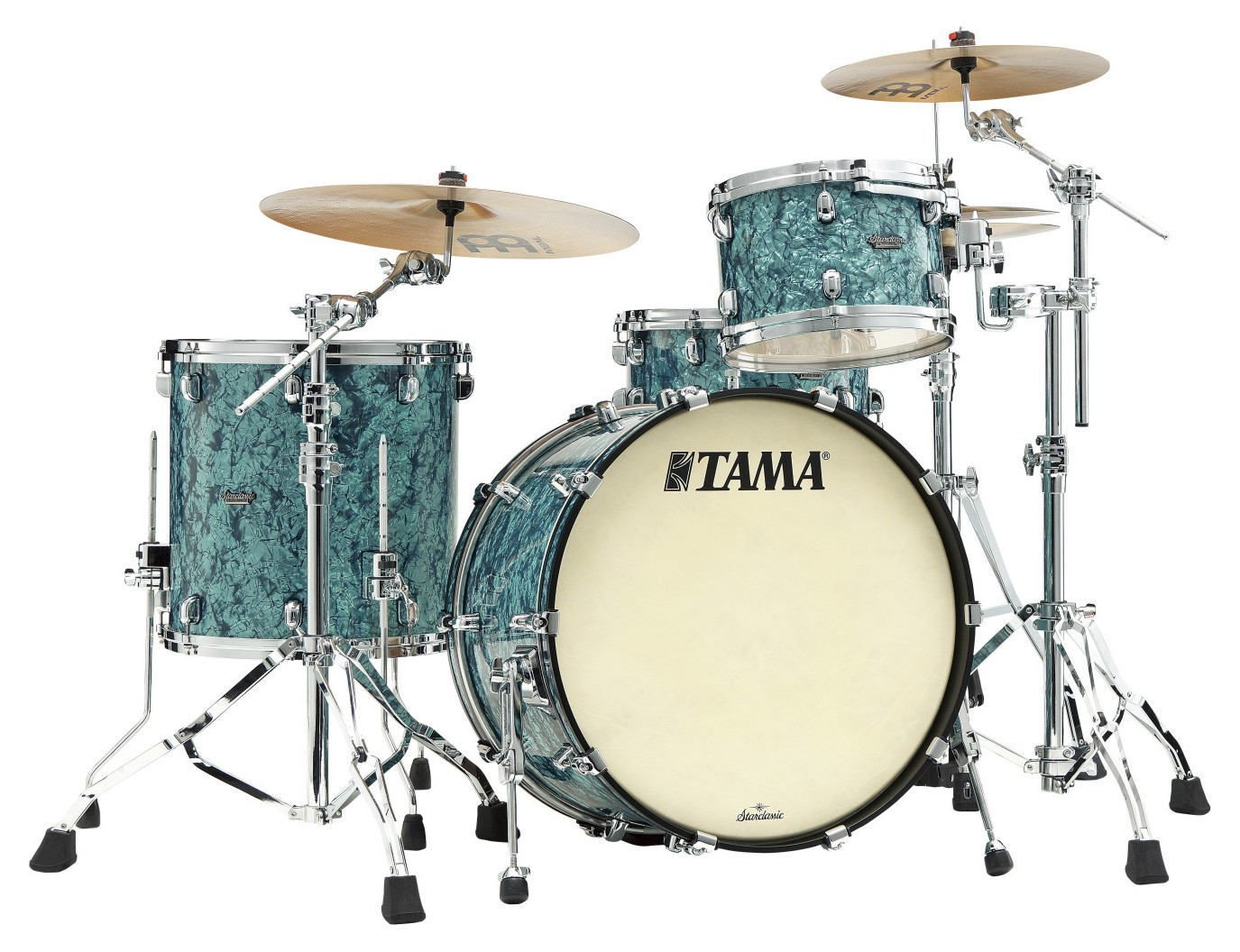 Hlavní obrázek Jiné konfigurace TAMA MR32CZUS-TQP Starclassic Maple - Turquoise Pearl/Smoked Black Nickel Hardware