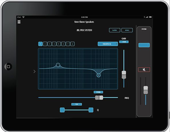 Galerijní obrázek č.4 Aktivní reproboxy JBL PRX 835W
