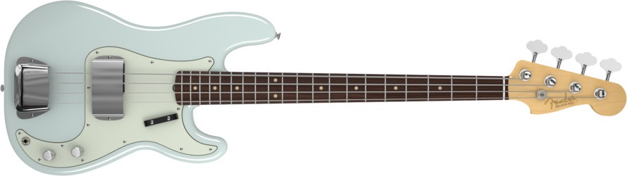 Hlavní obrázek PB modely FENDER American Vintage '63 Precision Bass®, Rosewood Fingerboard - Faded Sonic Blue