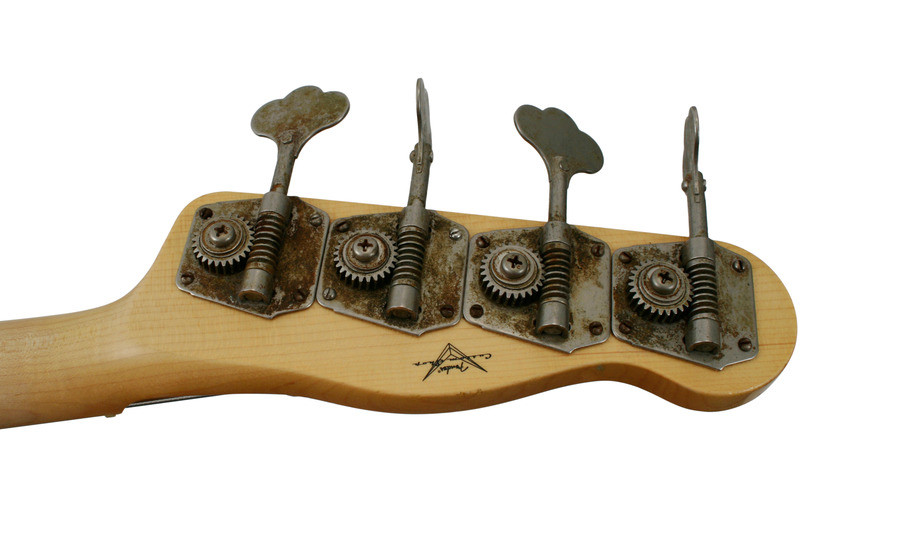 Galerijní obrázek č.3 PB modely FENDER CUSTOM SHOP Dusty Hill Signature Precision Bass, Maple Fingerboard - Nocaster Blonde