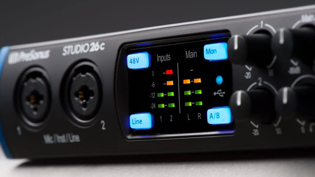 Galerijní obrázek č.6 USB zvukové karty PRESONUS Studio 26c