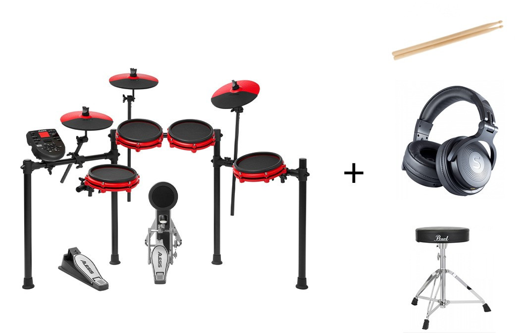 Hlavní obrázek Elektronické soupravy ALESIS Nitro Mesh Kit Special Edition RED SET 1