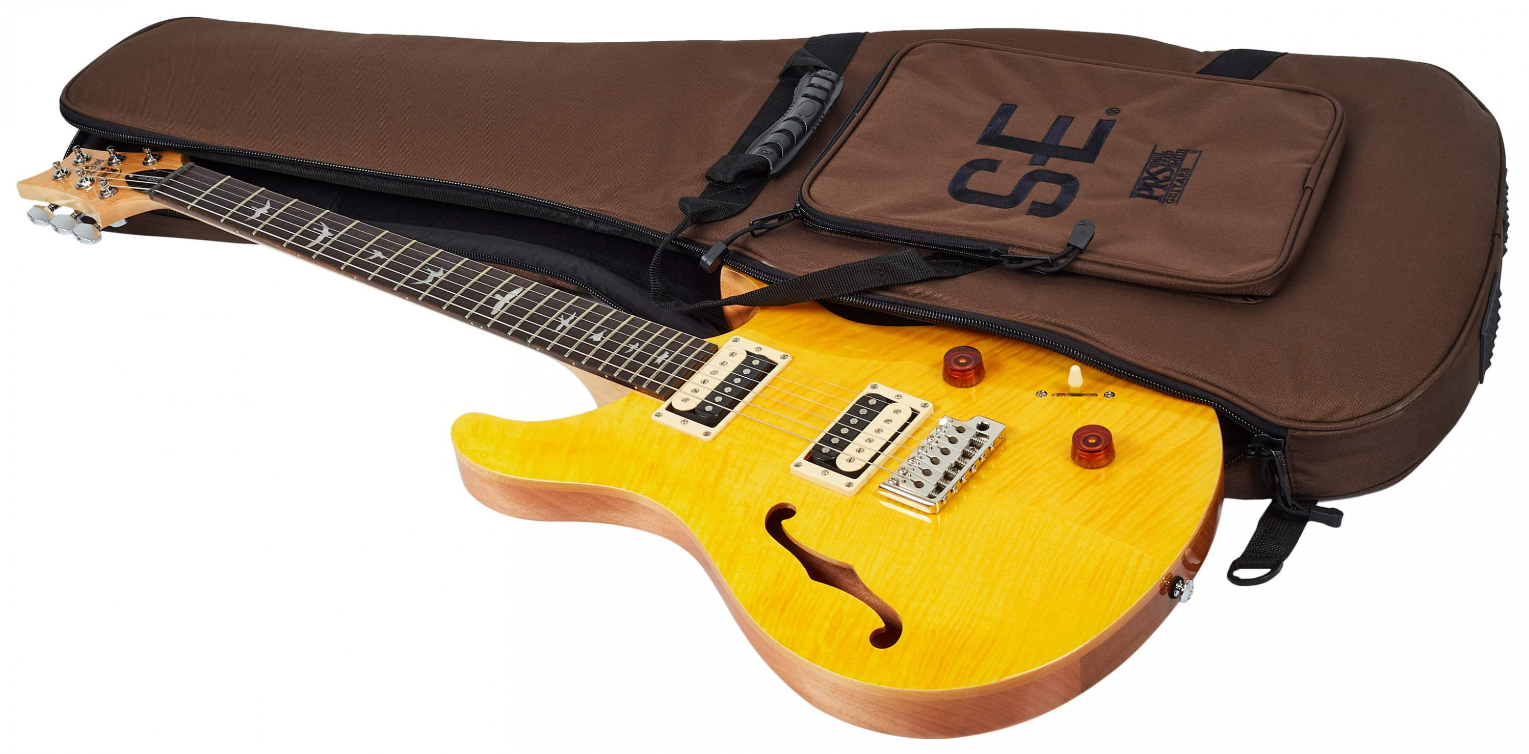 Galerijní obrázek č.3 Semiakustické a jazzové PAUL REED SMITH SE Custom 22 Semi-Hollow SY 2021 - Santana Yellow