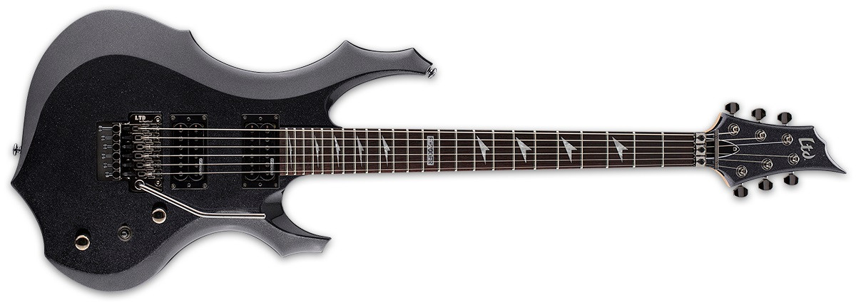 Hlavní obrázek Hard&heavy LTD-ESP F-200 FR Charcoal Metallic
