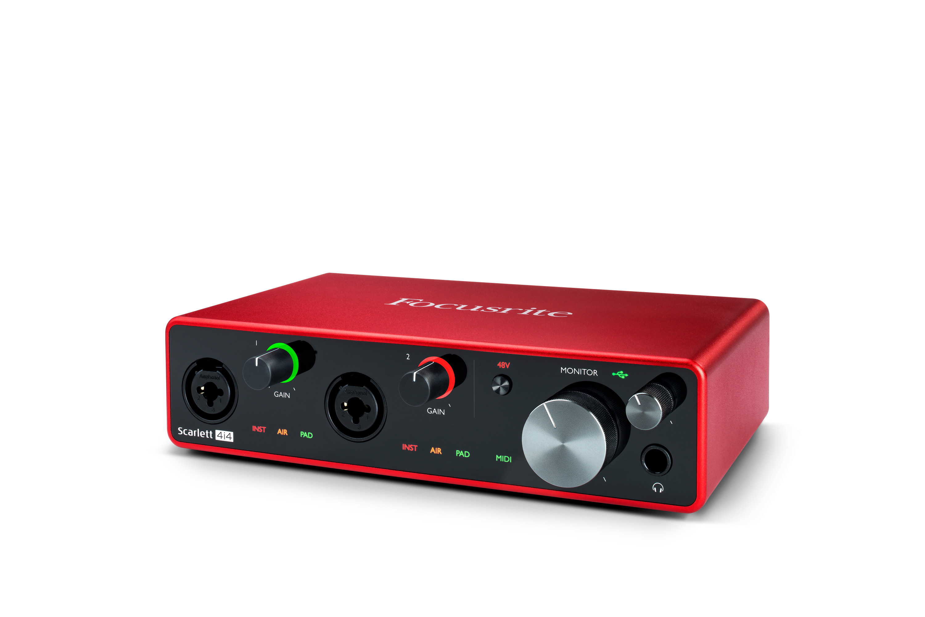 Galerijní obrázek č.2 USB zvukové karty FOCUSRITE Scarlett 4i4 3rd Generation