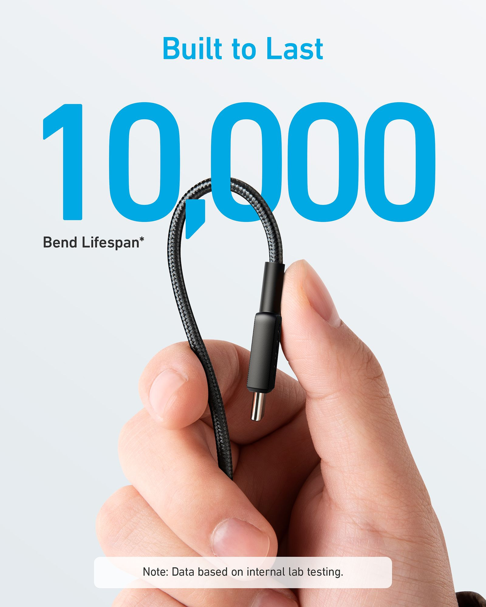 Galerijní obrázek č.1 USB kabely ANKER 322 USB-C Cable 60W - 0,9 m