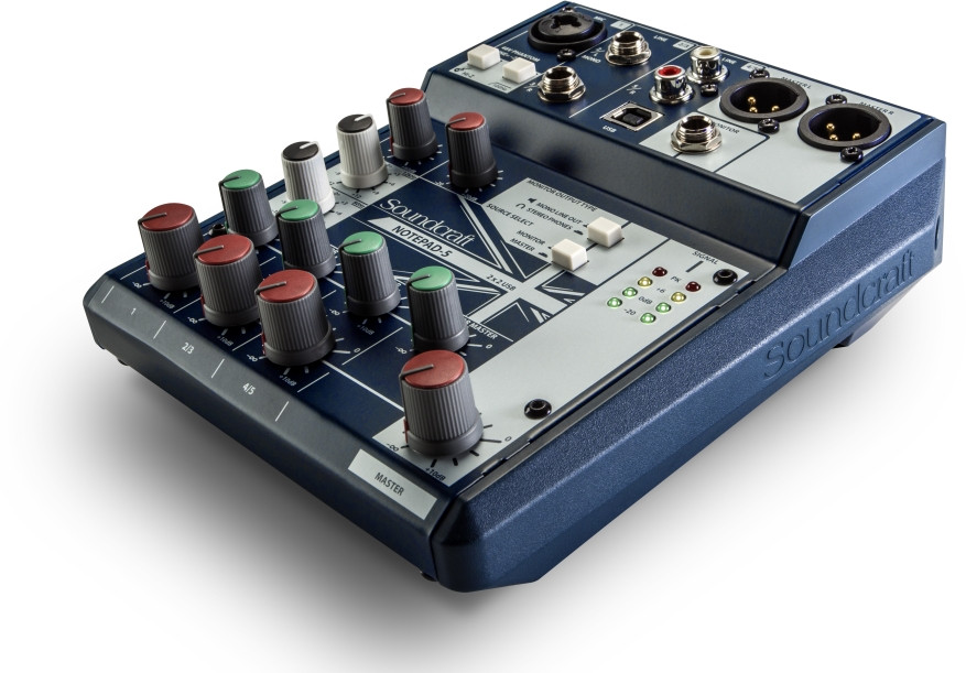 Galerijní obrázek č.2 Mixážní pulty s efektem SOUNDCRAFT Notepad-5