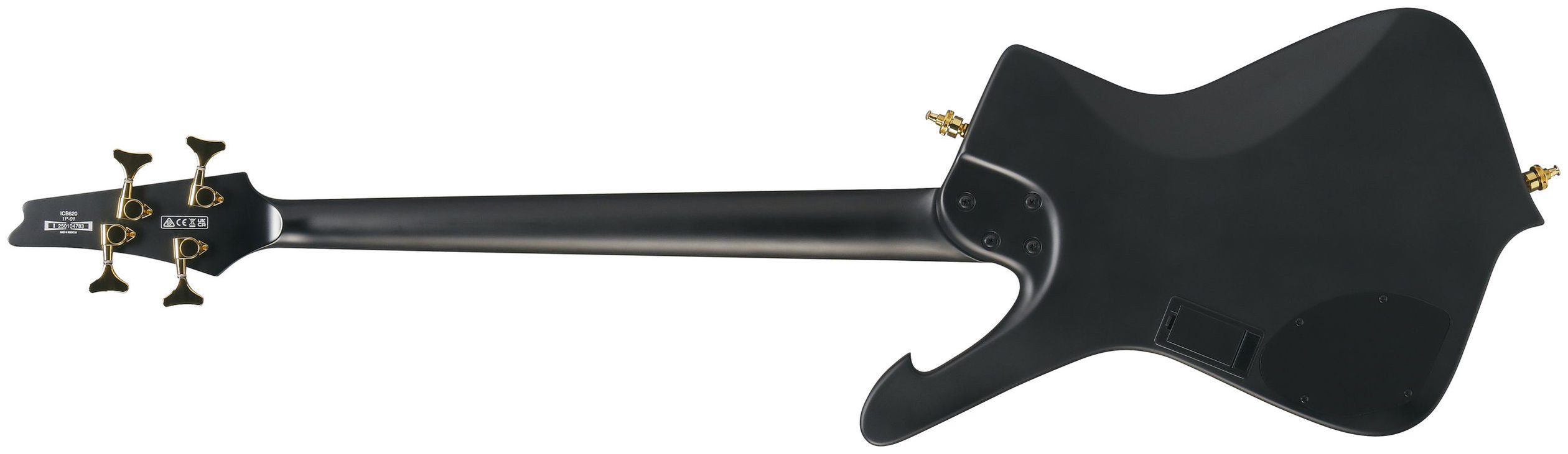 Galerijní obrázek č.1 Hard&heavy IBANEZ ICB620-BKF - Black Flat