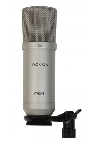 Hlavní obrázek Velkomembránové kondenzátorové mikrofony NOVOX NC-1 silver B Stock