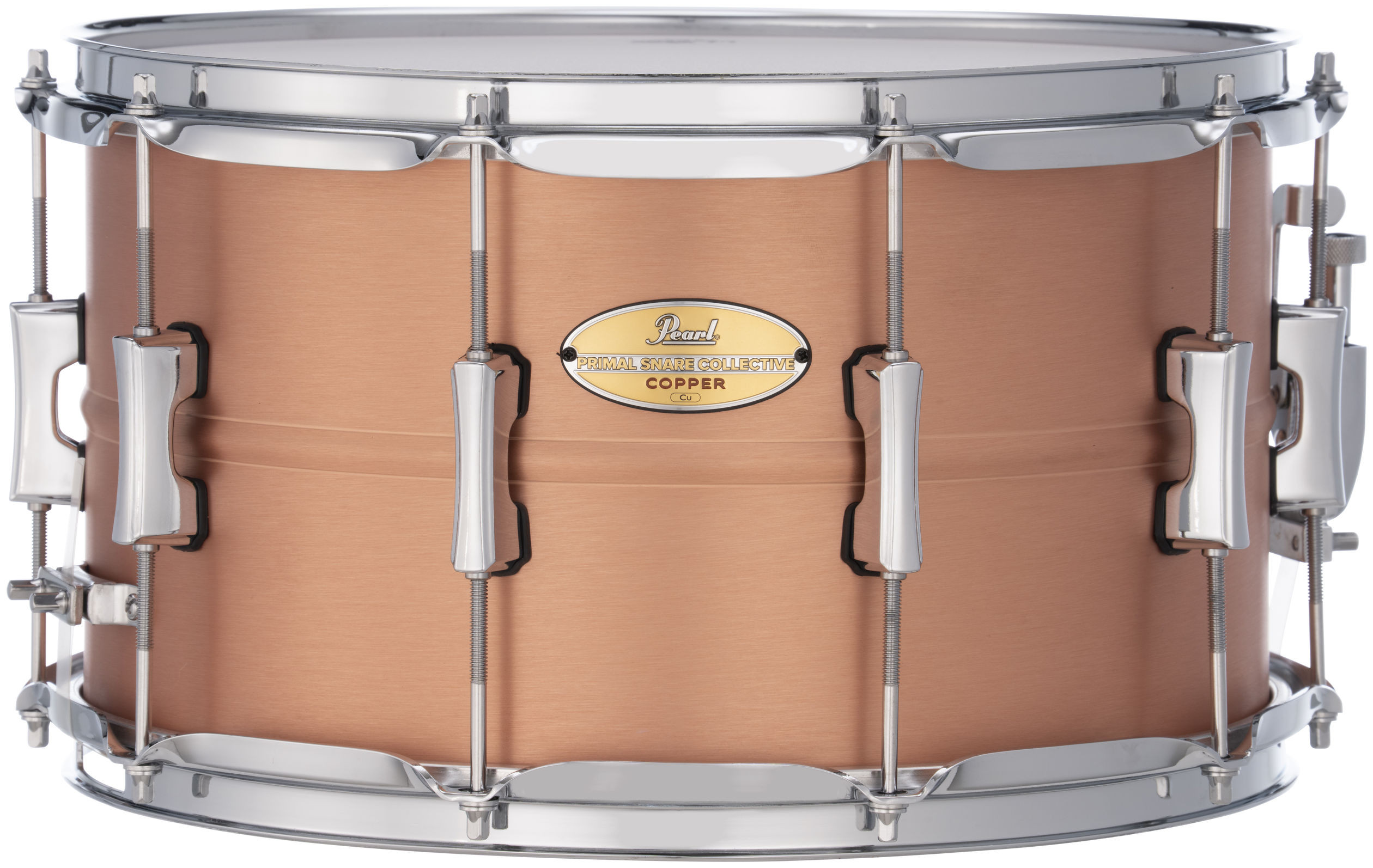 Hlavní obrázek 14" PEARL PSC1480C Primal Snare Collective 14” x 8” - Brushed Copper Finish