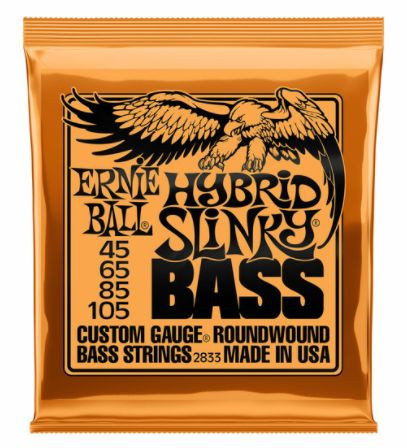 Hlavní obrázek Tvrdost .045 ERNIE BALL P02833 Hybrid Slinky Bass 45-105