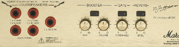 Galerijní obrázek č.4 Lampové zesilovače MARSHALL YJM100 Yngwie Malmsteen