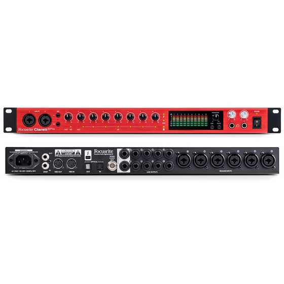 Hlavní obrázek Thunderbolt zvukové karty FOCUSRITE Clarett 8 Pre