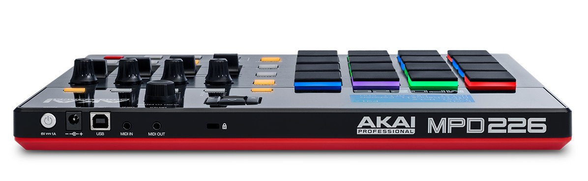 Galerijní obrázek č.2 MIDI kontrolery AKAI MPD226