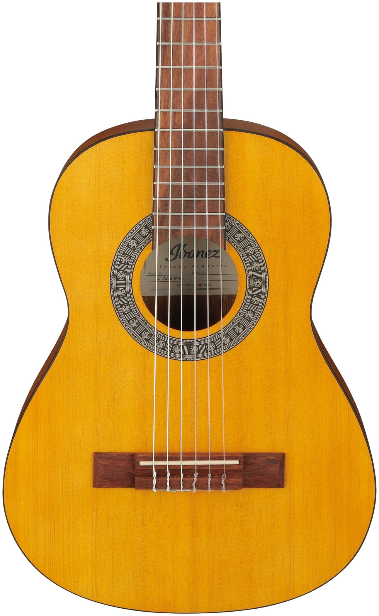 Galerijní obrázek č.3 1/2 IBANEZ GA Classical Guitar 6-String 1/2 Body - Open Pore Amber