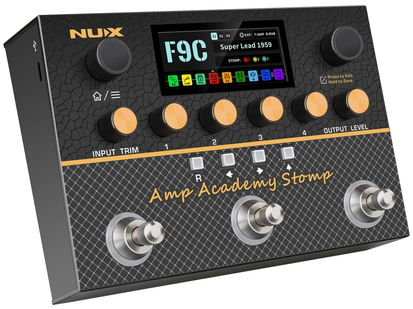 Galerijní obrázek č.4 Multiefekty, procesory NUX Amp Academy Stomp