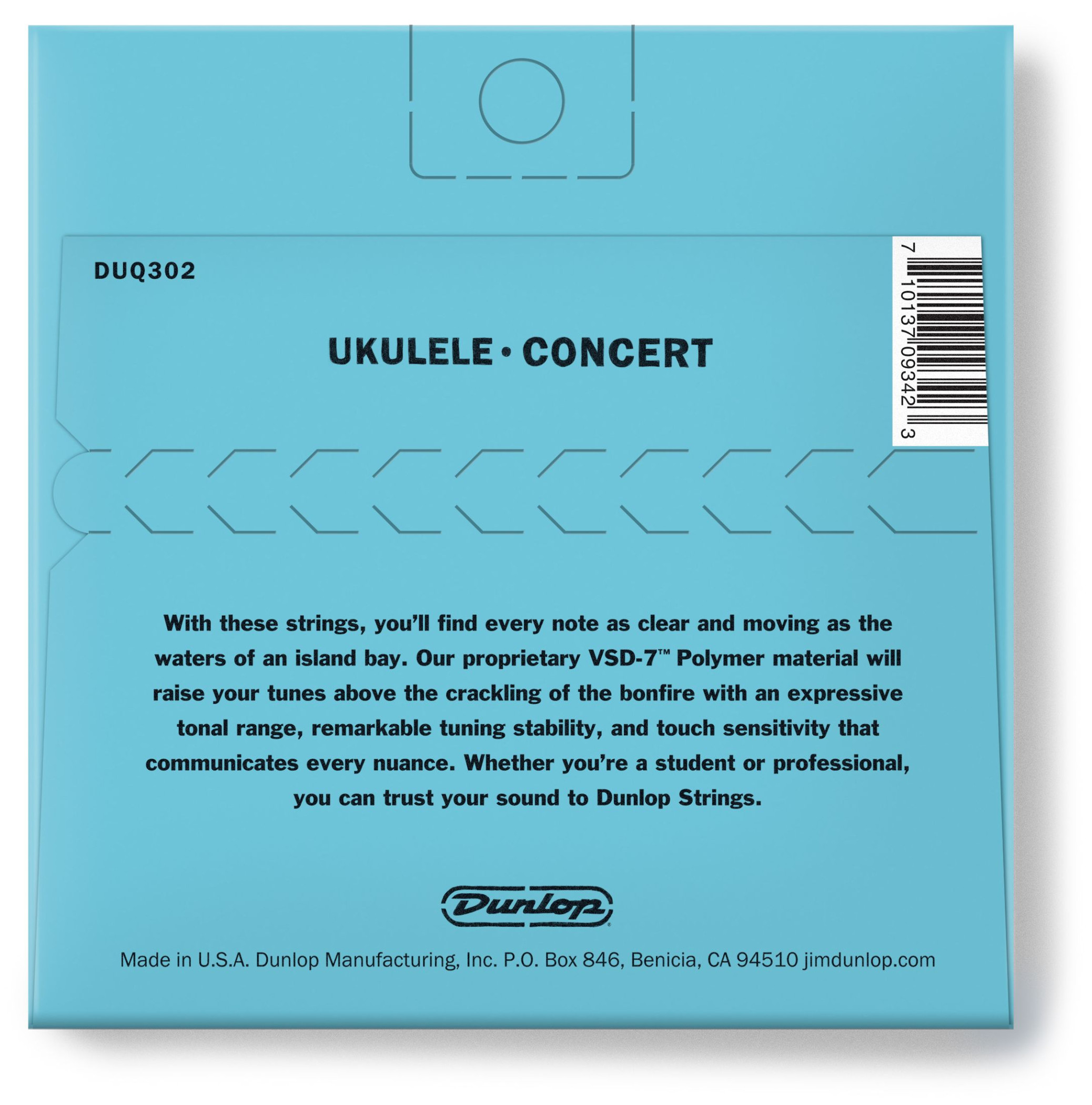 Galerijní obrázek č.1 Koncertní DUNLOP DUQ302