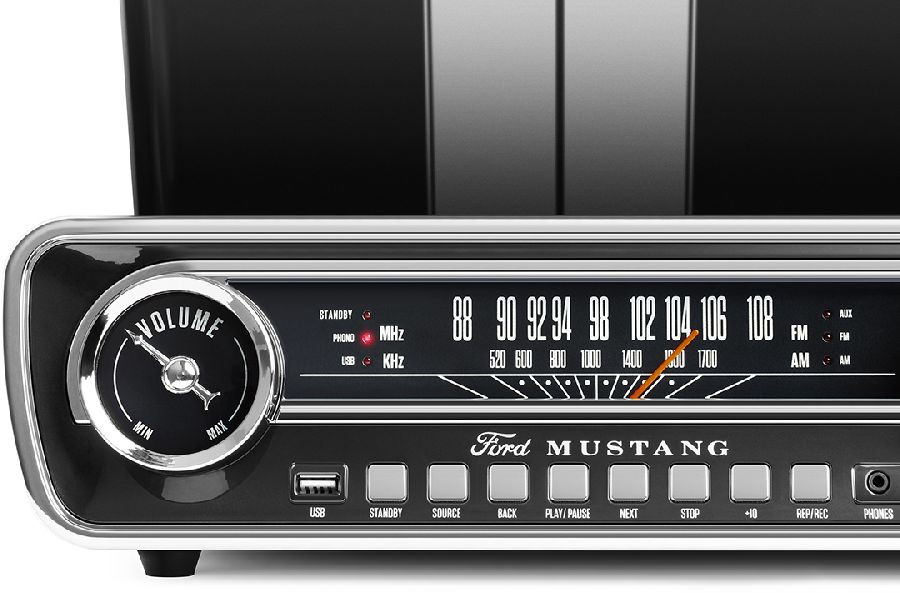 Galerijní obrázek č.3 Se zabudovanými reproduktory ION Mustang Lp Red