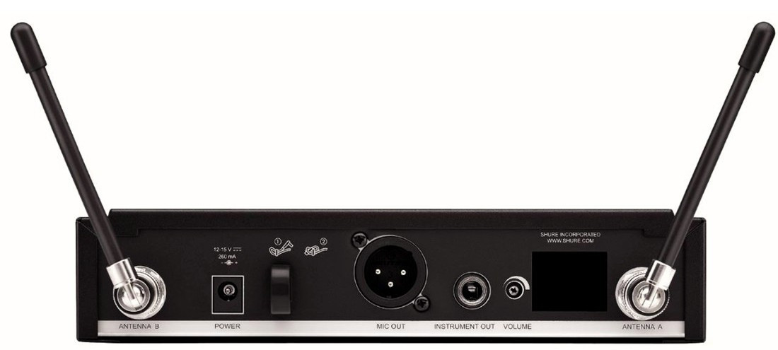 Galerijní obrázek č.2 S klopovým mikrofonem (lavalier) SHURE BLX14RE/CVL K3E 606 - 630 MHz
