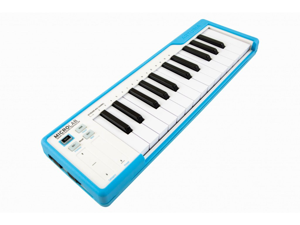 Galerijní obrázek č.1 MIDI keyboardy ARTURIA MicroLab - Blue
