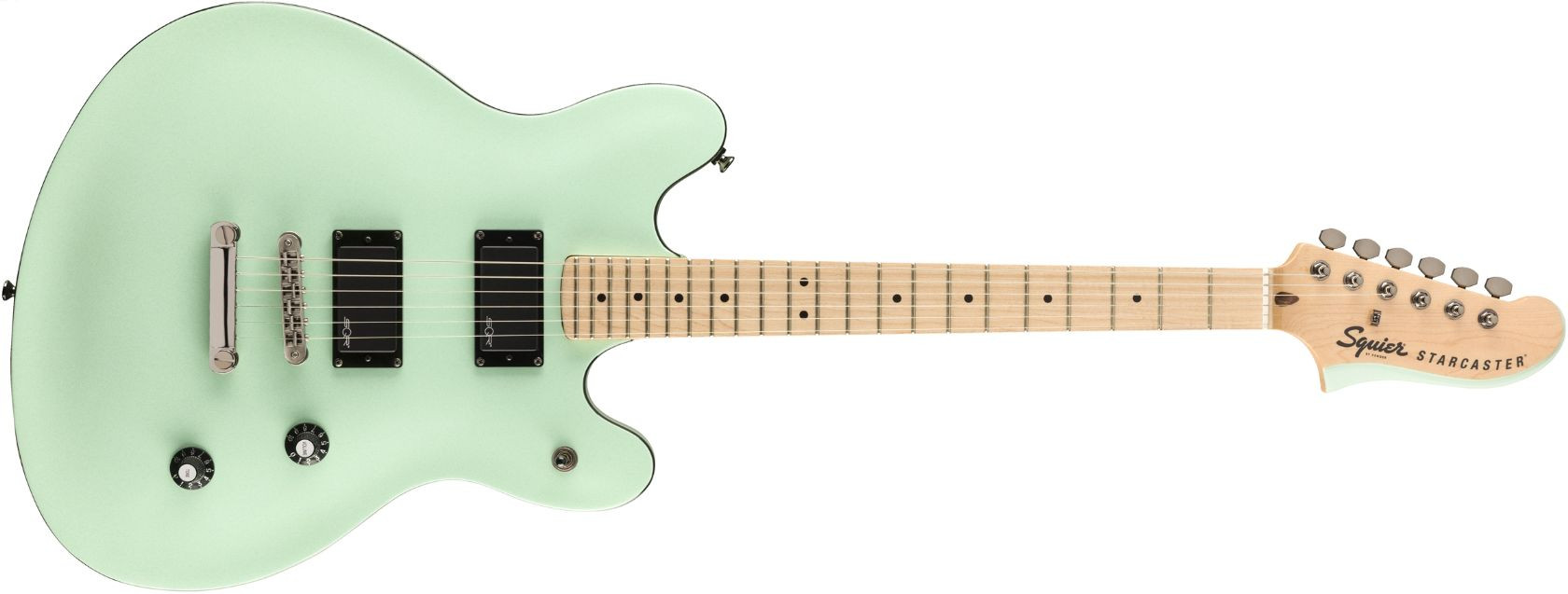 Hlavní obrázek Semiakustické a jazzové FENDER SQUIER Contemporary Active Starcaster Surf Pearl Maple