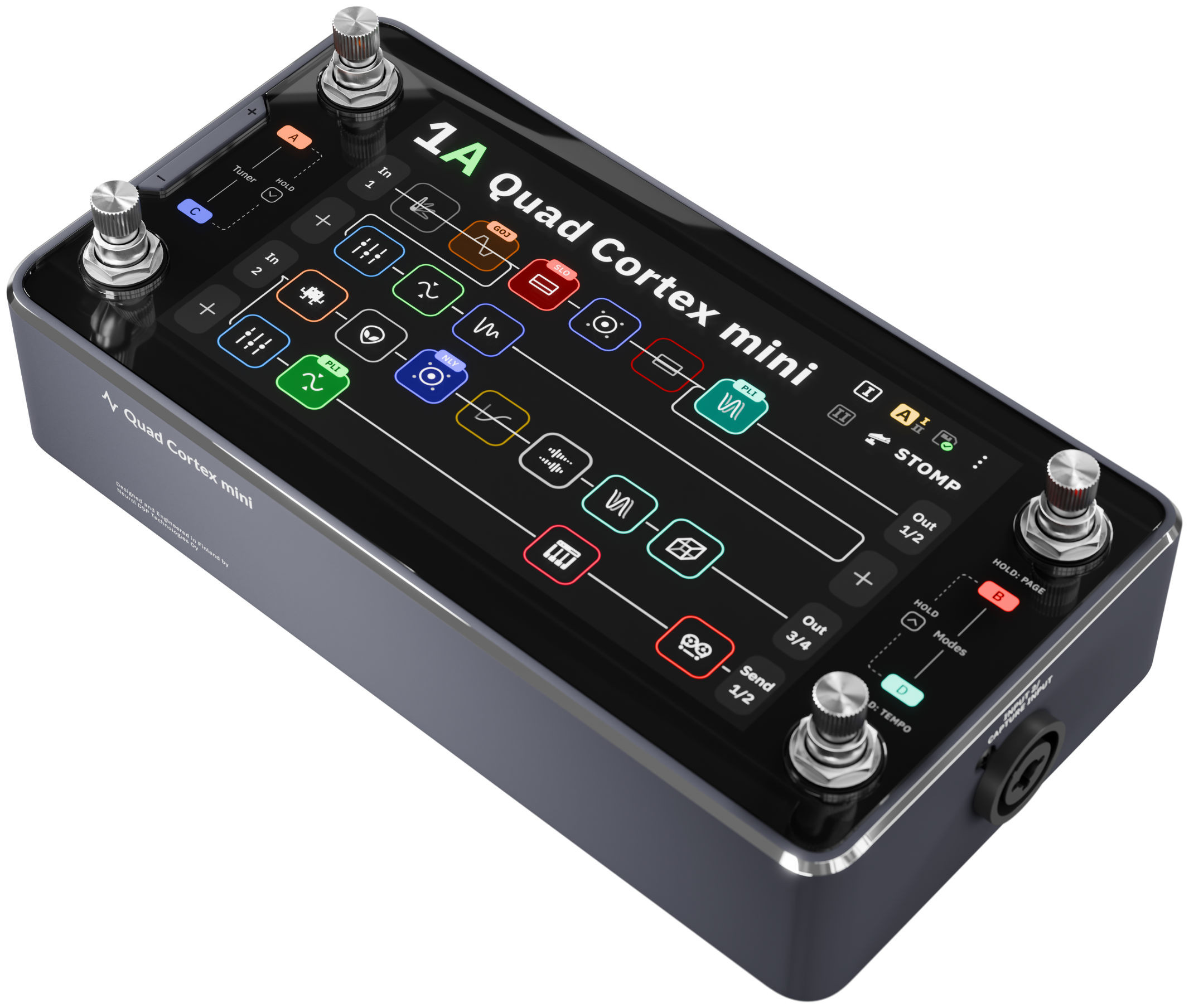 Galerijní obrázek č.3 Multiefekty, procesory NEURAL DSP Quad Cortex Mini