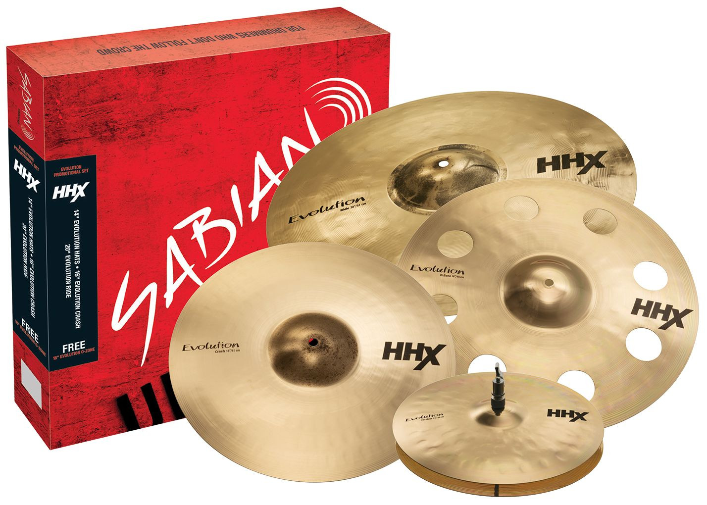 Hlavní obrázek Činelové sady SABIAN HHX Evolution Promotional Set