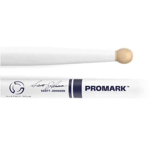 Hlavní obrázek Signature PRO-MARK TXDC17W-WHITE Scott Johnson Hickory Painted White Wood Tip