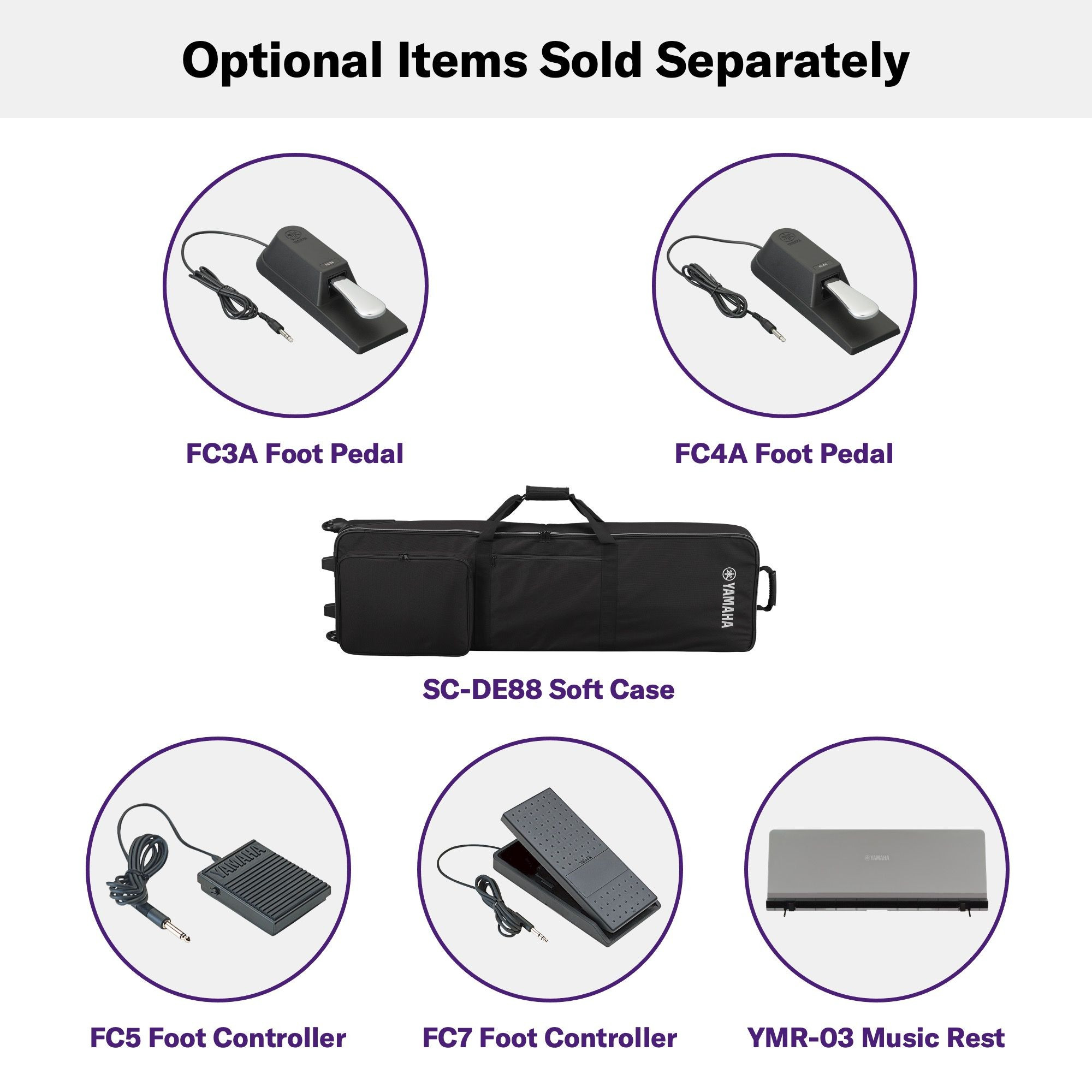 Galerijní obrázek č.10 Keyboardy s dynamikou YAMAHA CK88 Stage Keyboard