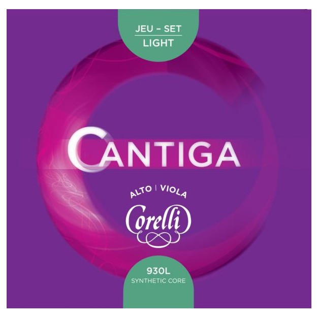 Hlavní obrázek Struny SAVAREZ 930L Corelli Cantiga Viola Set - Light