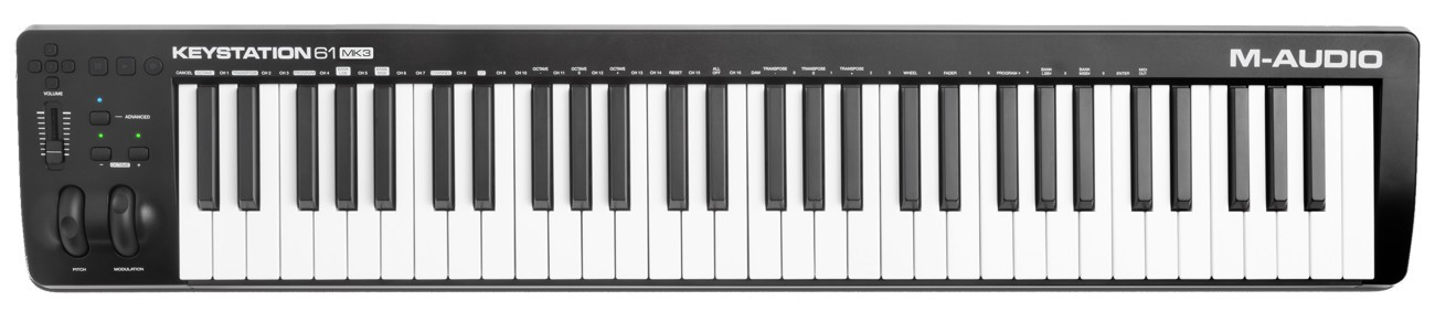 Hlavní obrázek MIDI keyboardy M-AUDIO Keystation 61 MK3