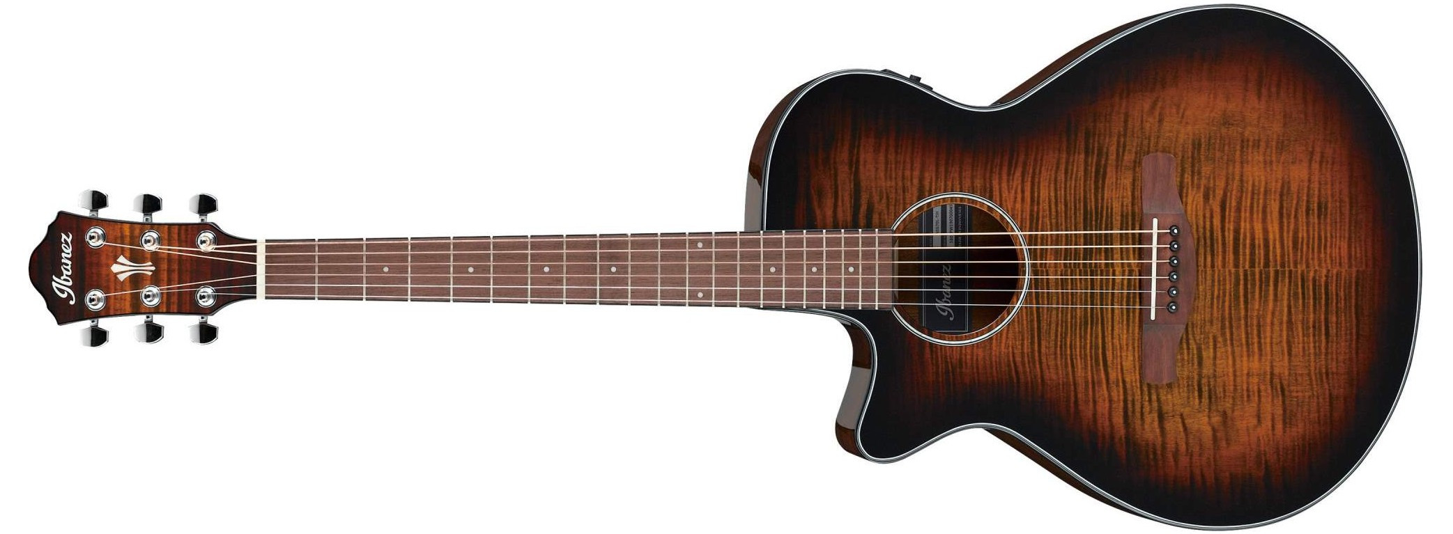 Hlavní obrázek Levoruké IBANEZ AEG70L-TIH - Tiger Burst High Gloss