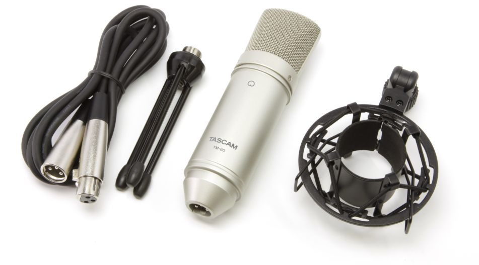 Galerijní obrázek č.2 Velkomembránové kondenzátorové mikrofony TASCAM TM-80