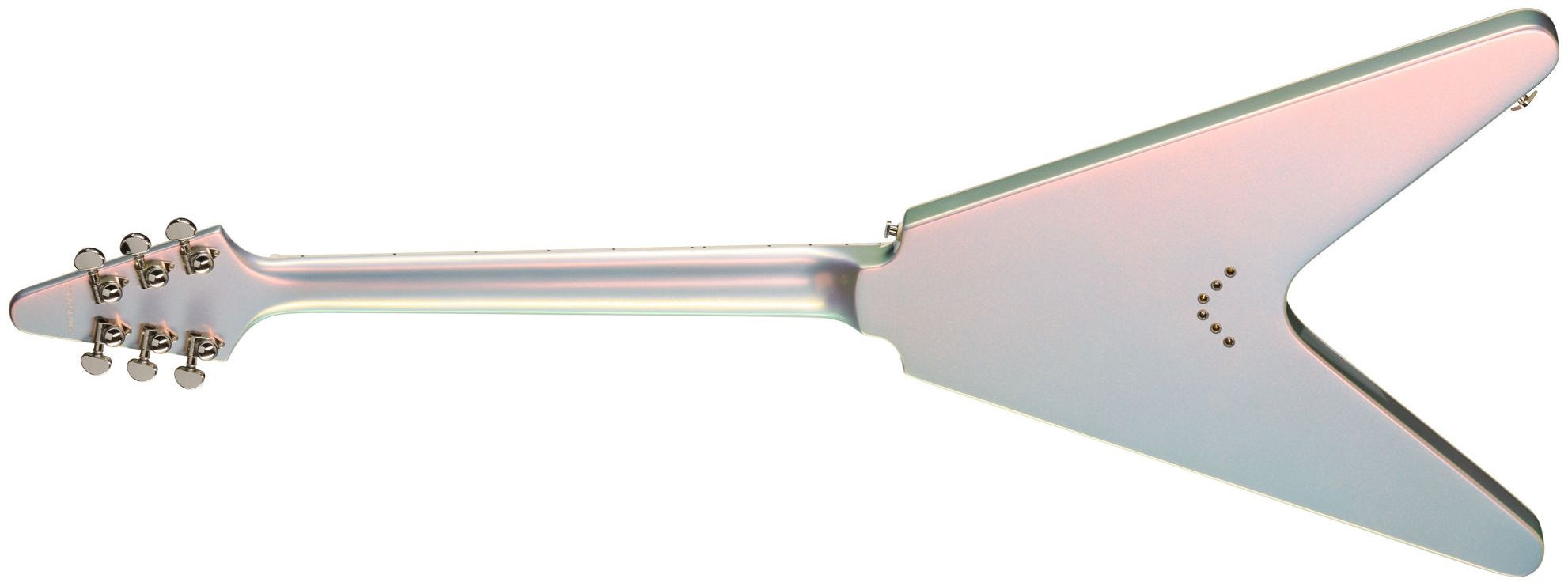 Galerijní obrázek č.1 Hard&heavy EPIPHONE Futura Flying V Custom - Quicksilver Shift