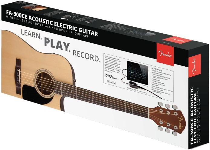 Hlavní obrázek Akustické sety FENDER FA-300CE - Acoustic Slide Pack