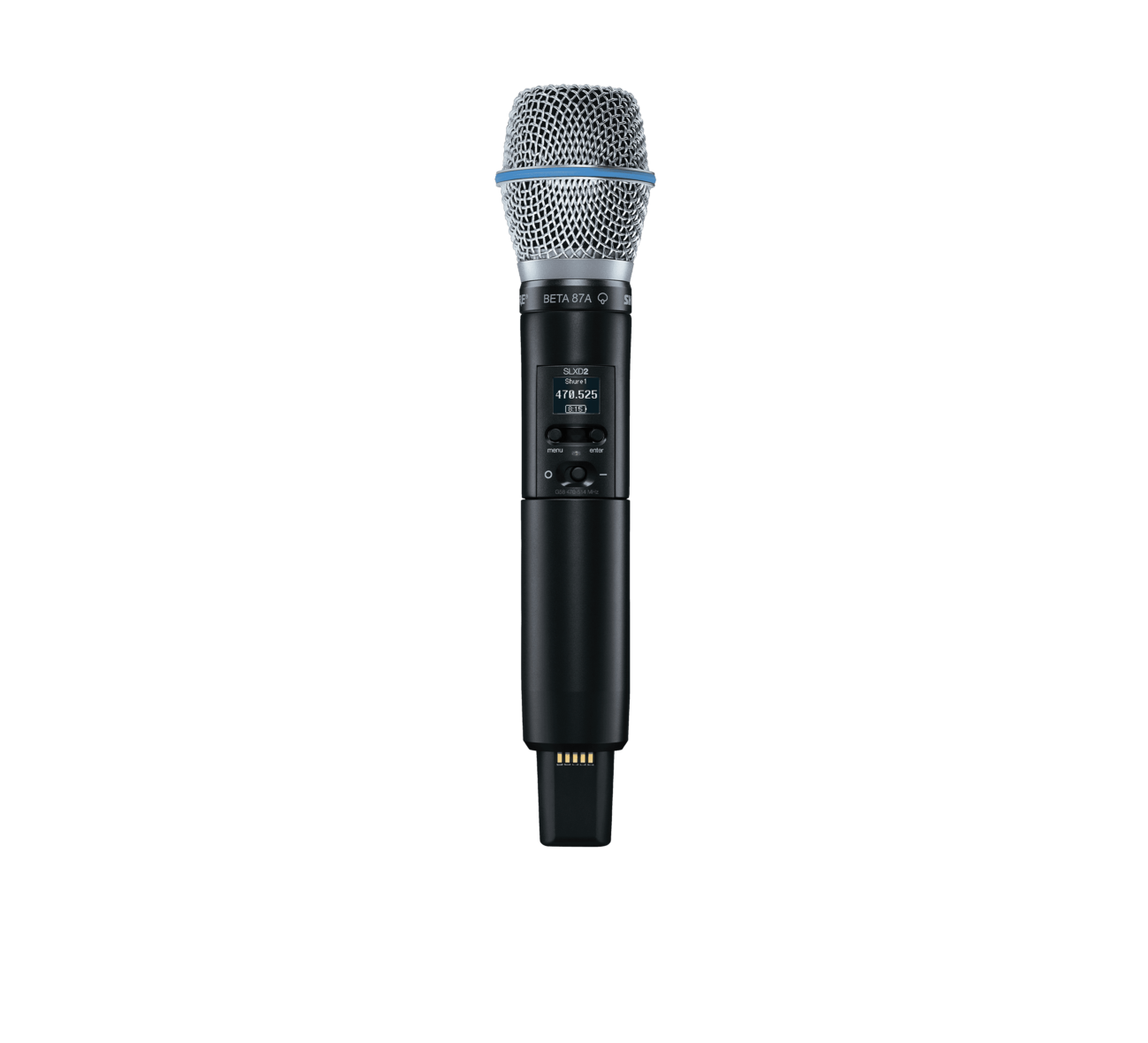 Galerijní obrázek č.3 S ručním mikrofonem SHURE SLXD24E/B87A-G59