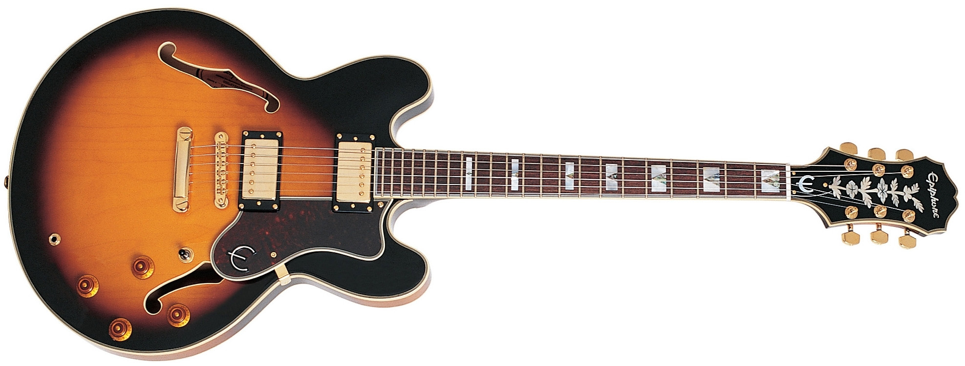 Hlavní obrázek Semiakustické a jazzové EPIPHONE Sheraton II, Rosewood Fingerboard - Vintage Sunburst