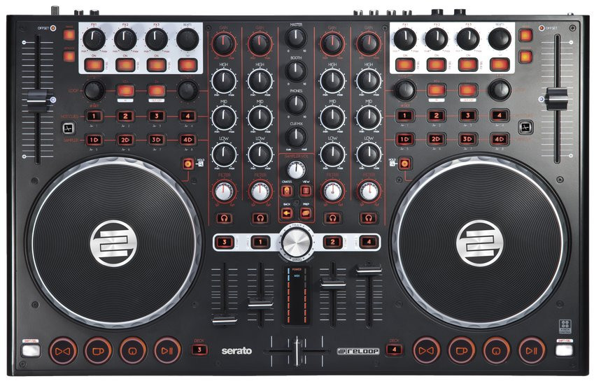 Hlavní obrázek DJ kontrolery RELOOP Terminal Mix 4 Serato DJ a VJ + kryt ZDARMA